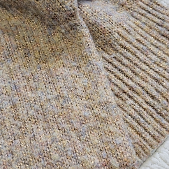 Torrid Shimmer Wool Blend Pullover Drop Shoulder Sweater - Picture 7 of 9